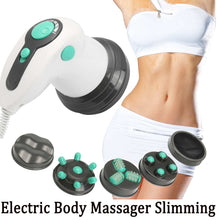 Load image into Gallery viewer, 6 in 1 Full Relax Tone Spin Body Massager 3D Electric Full Body Slimming Massager Roller Cellulite Massaging Smarter Device
