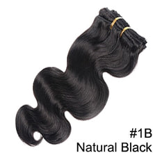 Load image into Gallery viewer, Doreen 120 grams Clip In Human Hair Extensions European Machine Made Remy 100% Human Hair Highlight Caramel Ombre color
