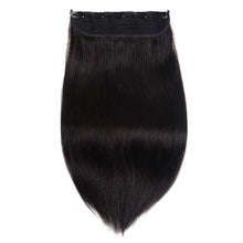 Load image into Gallery viewer, Doreen 100g 120g Blonde Brown Brazilian Machine Made Remy Clip In One Piece Human Hair Extensions  16inch-22inch
