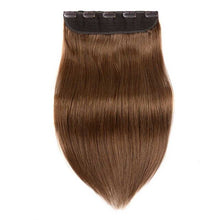 Load image into Gallery viewer, Doreen 100g 120g Blonde Brown Brazilian Machine Made Remy Clip In One Piece Human Hair Extensions  16inch-22inch
